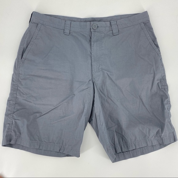 Columbia Men's Grey Washed Out Shorts Size 36 - Picture 2 of 6